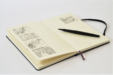 Sketching en una Moleskine