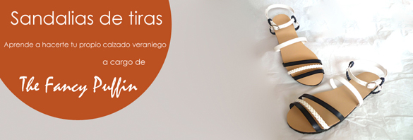 Taller de sandalias de tiras