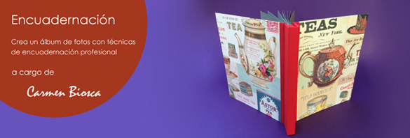 Taller de Encuadernación: álbum de fotos