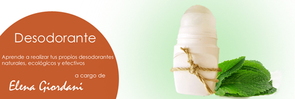 Cosmética Natural: Desodorante ecologico