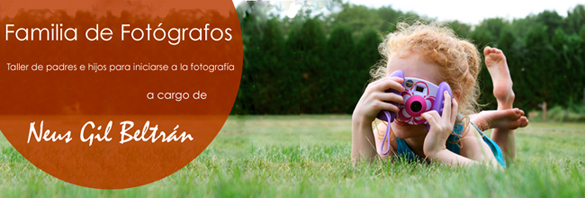 Familia de fotógrafos: taller de fotografía para padres e hijos