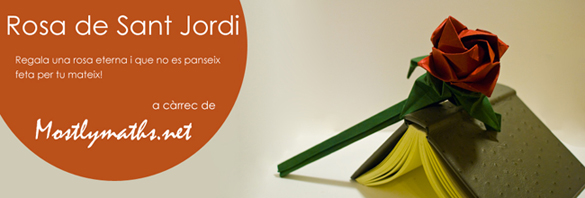 Taller per fer una Rosa de Sant Jordi de papiroflèxia o origami