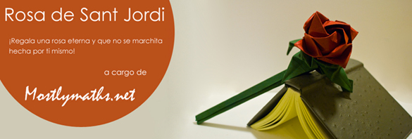 Taller per fer una Rosa de Sant Jordi de papiroflèxia o origami